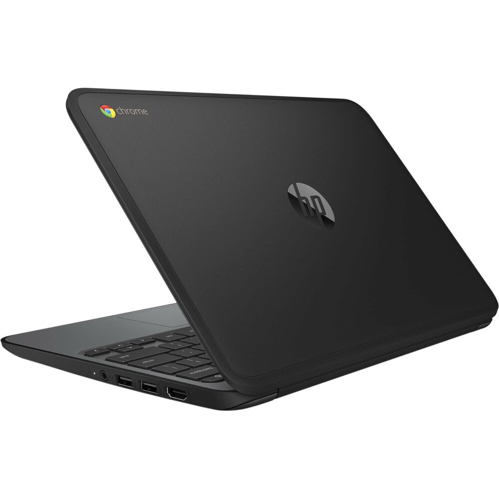 HP Chromebook 11 G5 11.6-inch Laptop with Intel Core Processor, 4GB RAM, 16GB eMMC, Bluetooth, and Webcam