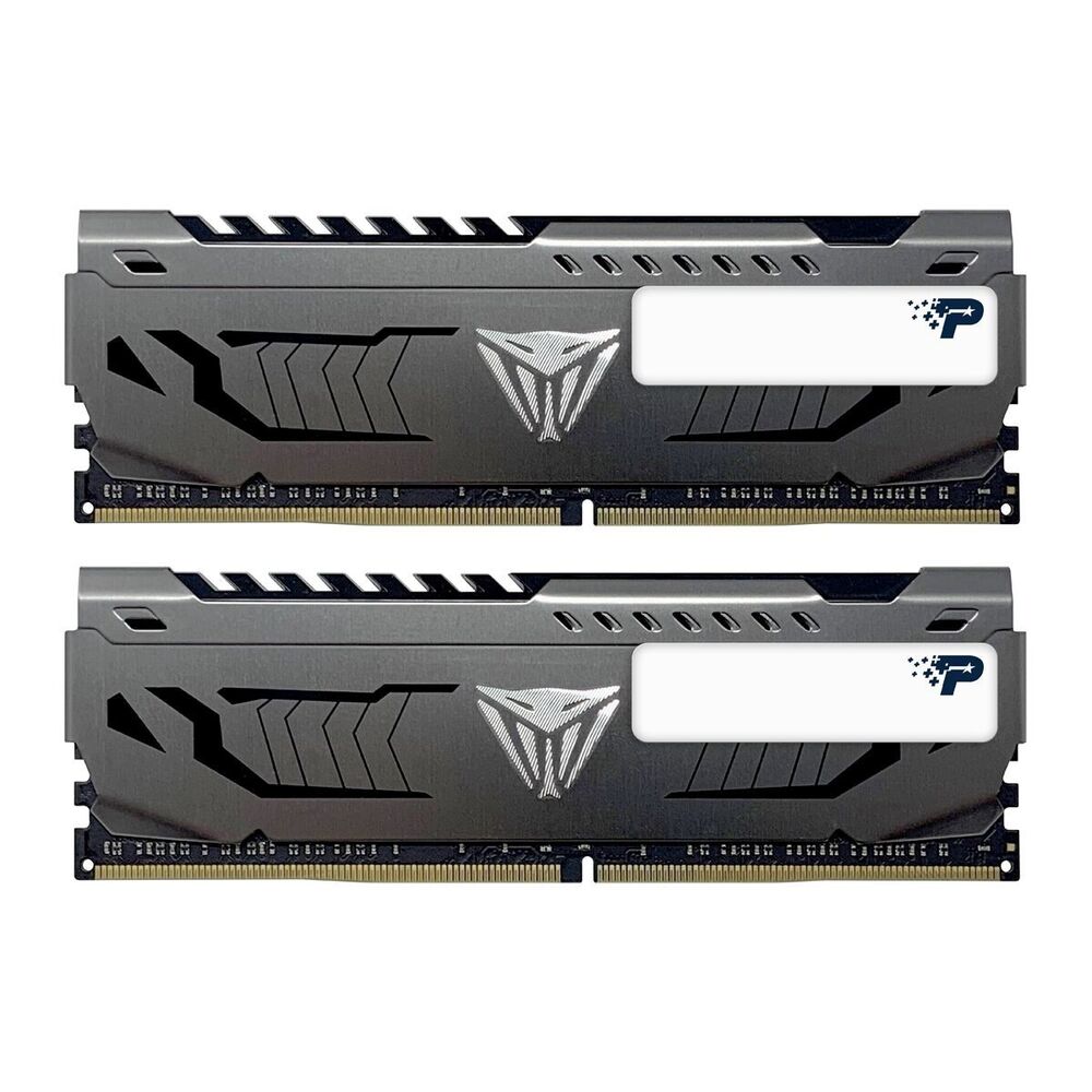 Patriot Viper Steel 32GB (2x16G) DDR4 3200MHz PC4-25600 C16 UDIMM Desktop Memory