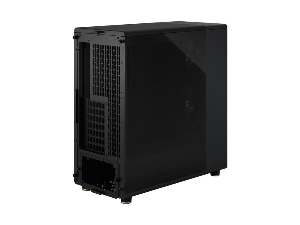 Fractal Design North ATX Mid Tower PC Case - Charcoal Black with Walnut Front
