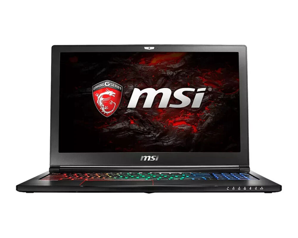 MSI GS63 GS63VR 15.6-inch Gaming Laptop with i7, 16GB RAM, 1TB SSD, and GTX 1060