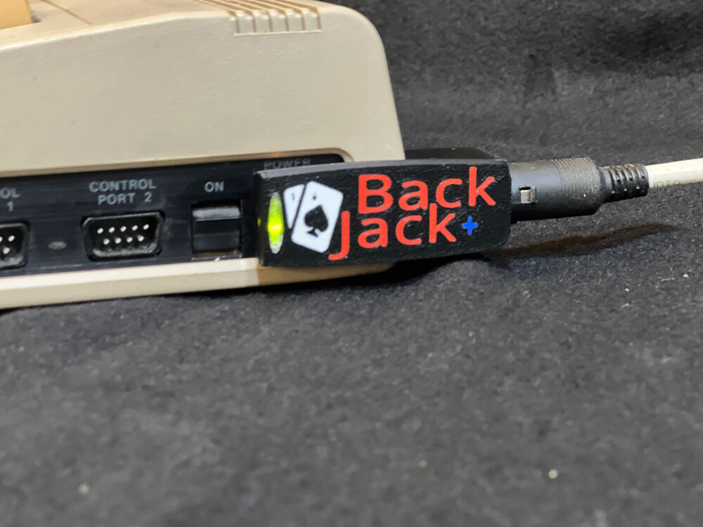 Commodore 64/128 Power Supply Adapter with Power Saver and Relocator