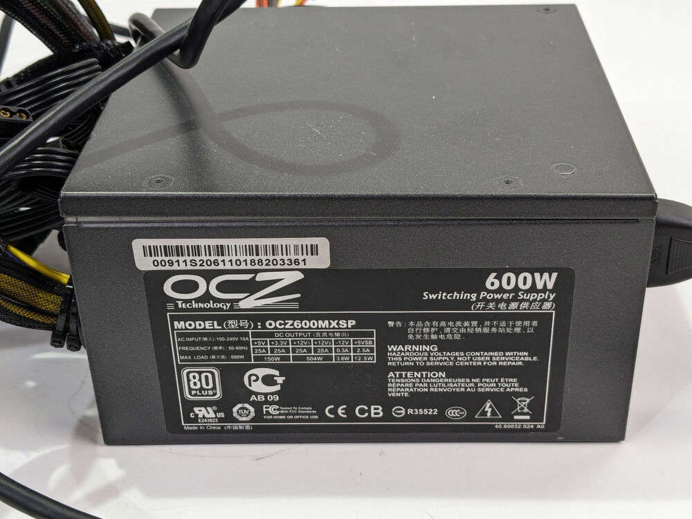 OCZ Technology OCZ600MXSP MOD X STREAM-PRO 600W Power Supply