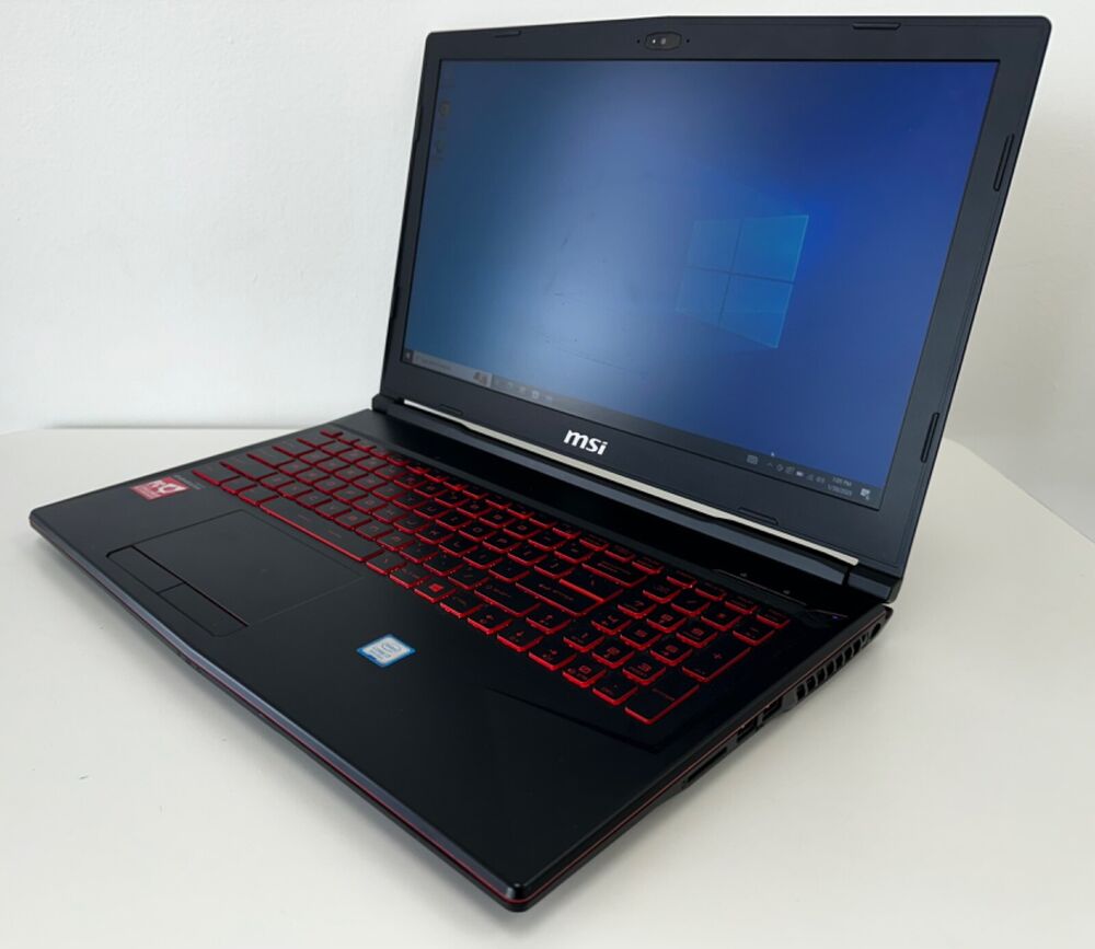 MSI GL63 Gaming Laptop - Intel i7-8750H, NVIDIA GTX 1050, 16GB RAM, 128GB SSD + 1TB HDD