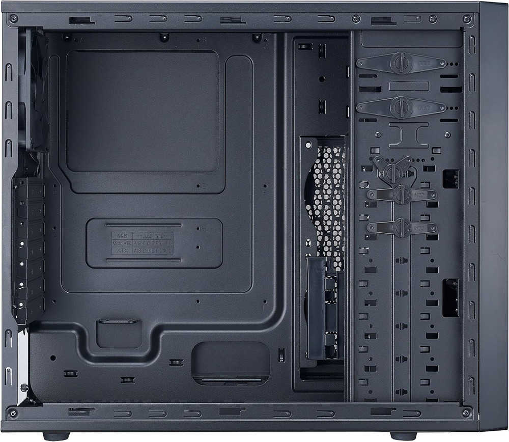 N400 - Mid Tower Computer Case with Fully Meshed Front Panel (NSE-400-KKN2)