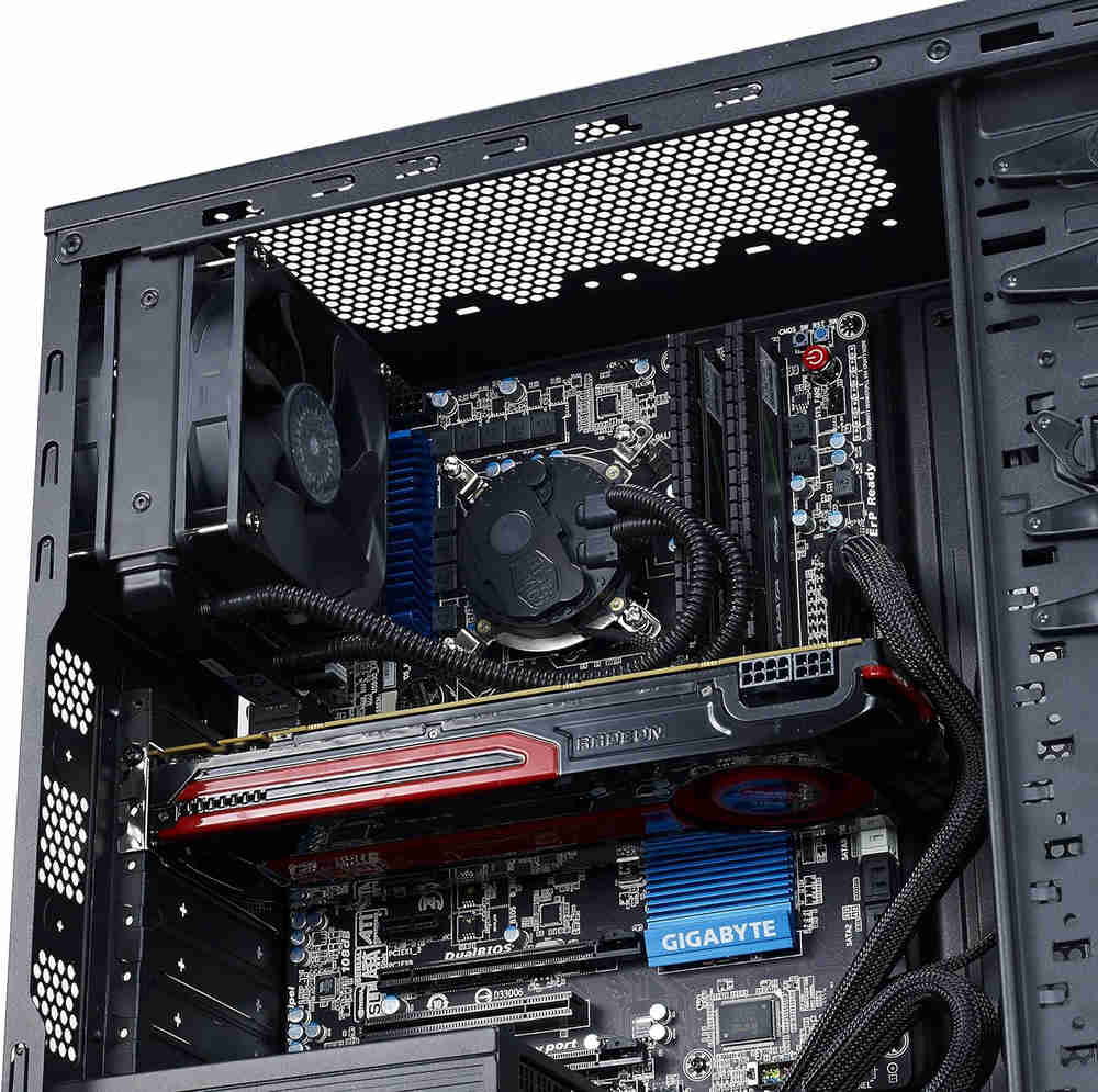 N400 - Mid Tower Computer Case with Fully Meshed Front Panel (NSE-400-KKN2)