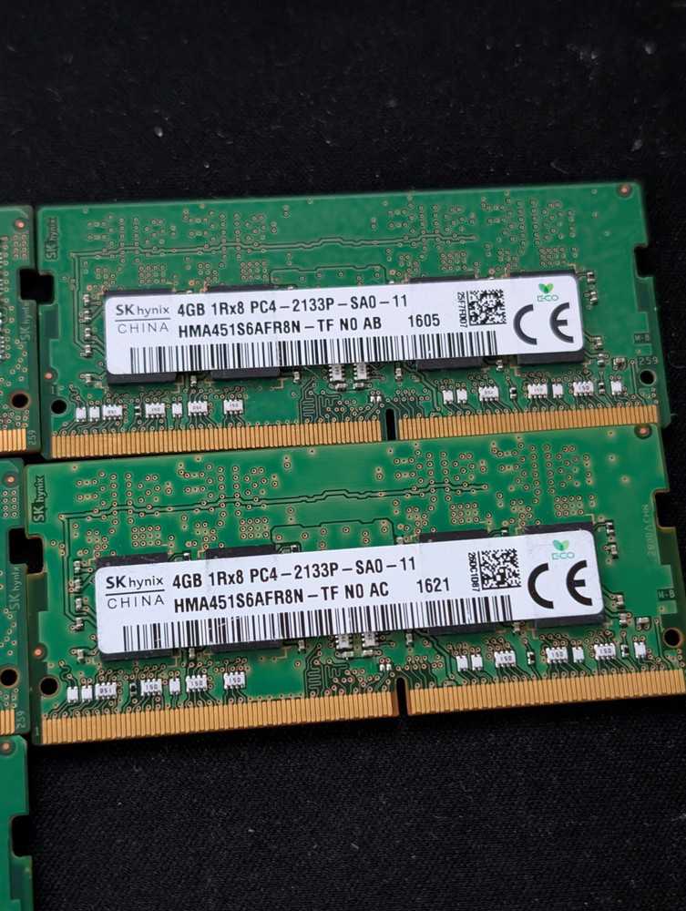 14 Mixed Brand 4GB DDR4 SODIMM Laptop Memory RAM Bundle