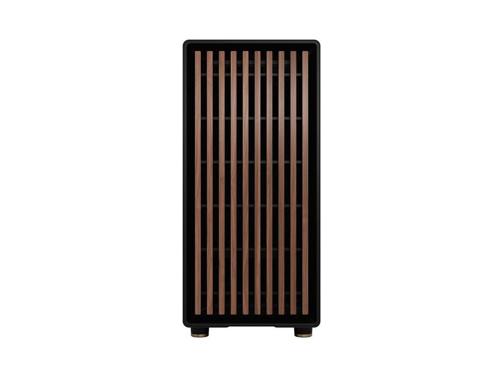 Fractal Design North ATX Mid Tower PC Case - Charcoal Black with Walnut Front