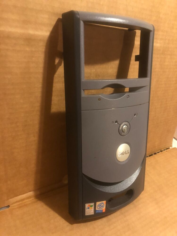 Dell Dimension 4700 Desktop Case Front Bezel - Black & Grey, Excellent Condition