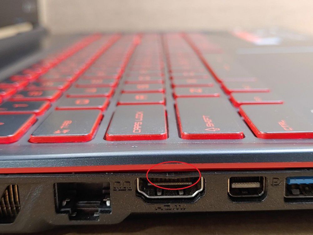 MSI GL63 8RC Gaming Laptop - 15.6 Inch, Intel i5-8300H, 16GB RAM, 256GB SSD + 1TB HDD, GTX 1050, Windows 11