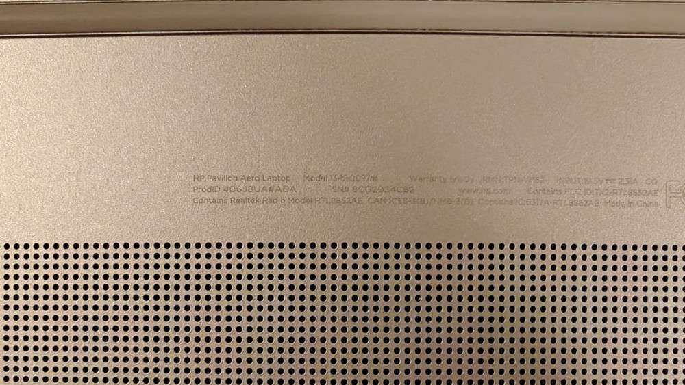 HP Pavilion Aero 13-be0097nr Laptop with Ryzen 7 5800U, 16GB RAM, 512GB SSD