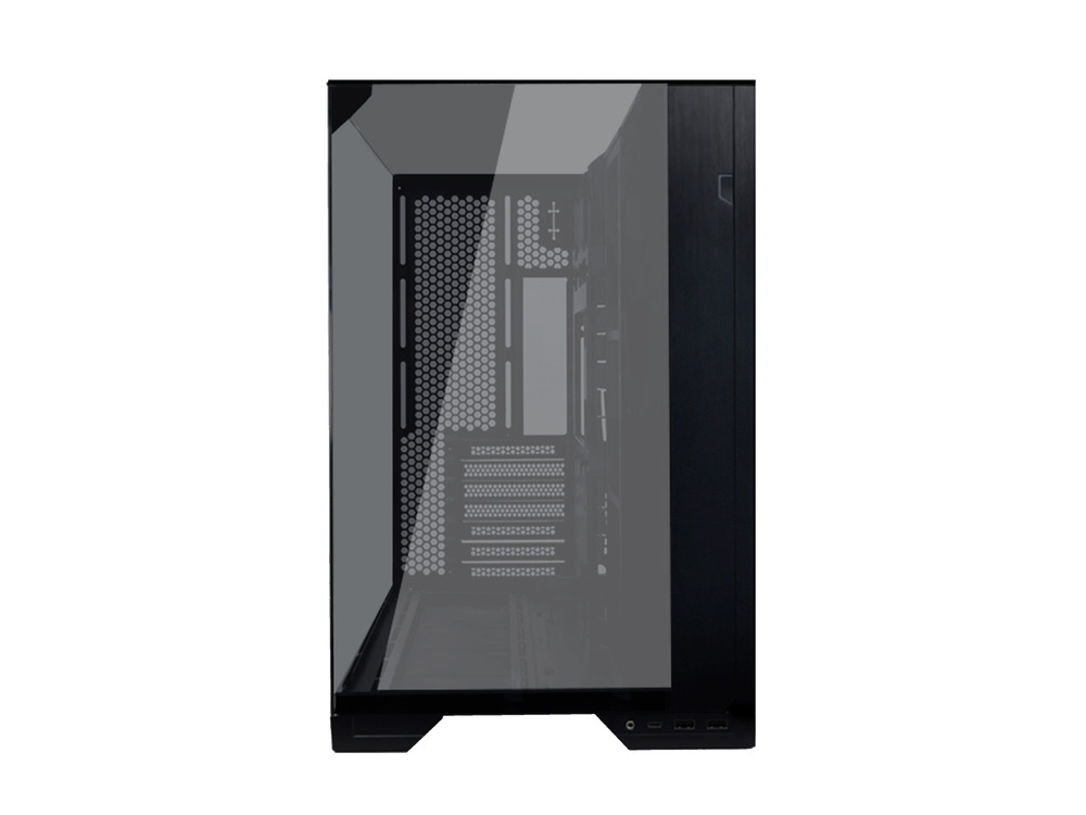 LIAN LI O11 Vision Compact Black Aluminum/Steel/Tempered Glass ATX Mid Tower Case