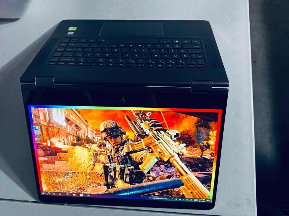 HP Spectre X360 Touch 4K Gaming Laptop - Intel i7 7500U, 16GB RAM, 512GB SSD, NVIDIA Graphics
