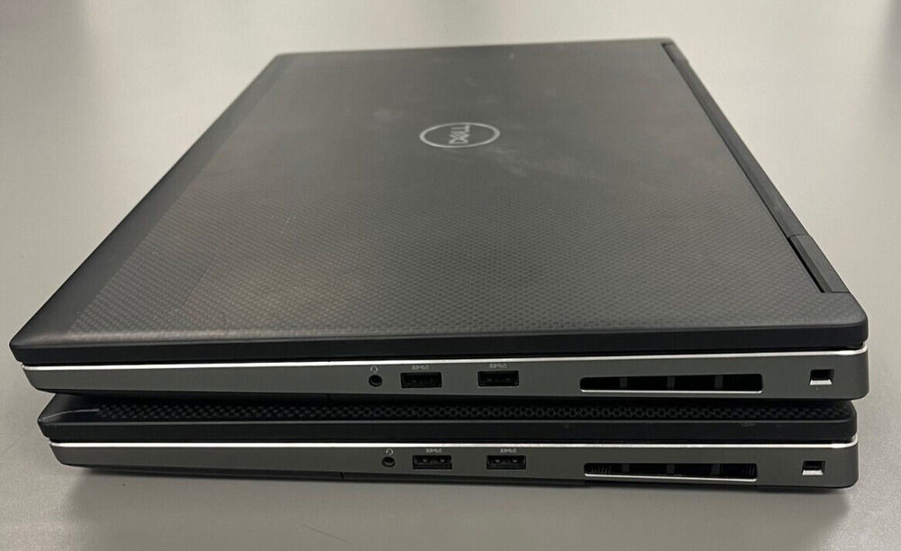 Lot of (2) Dell Precision 7730 17.3" Laptop - Intel i7-8850H, 32GB RAM, Nvidia P3200
