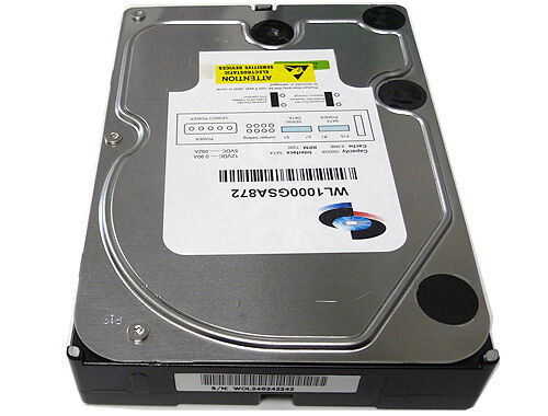 WL 1TB 7200RPM 8MB Cache SATA 3.0Gb/s 3.5 Desktop Hard Drive