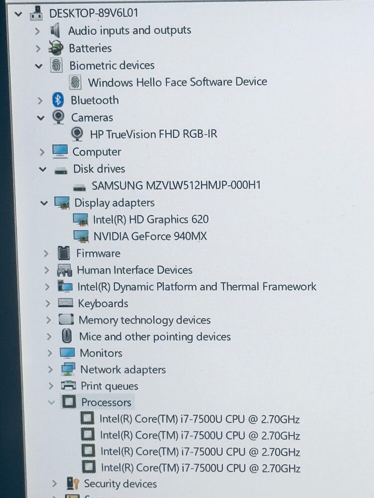 HP Spectre X360 Touch 4K Gaming Laptop - Intel i7 7500U, 16GB RAM, 512GB SSD, NVIDIA Graphics