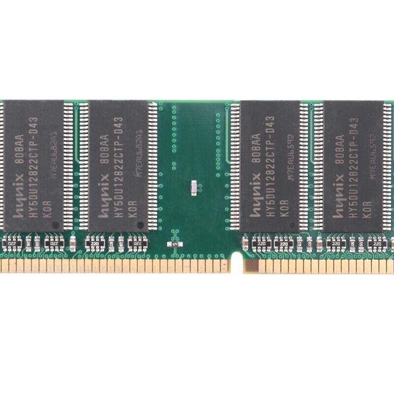1GB DDR1 PC3200 400MHz 184 Pin Non-ECC Desktop Memory