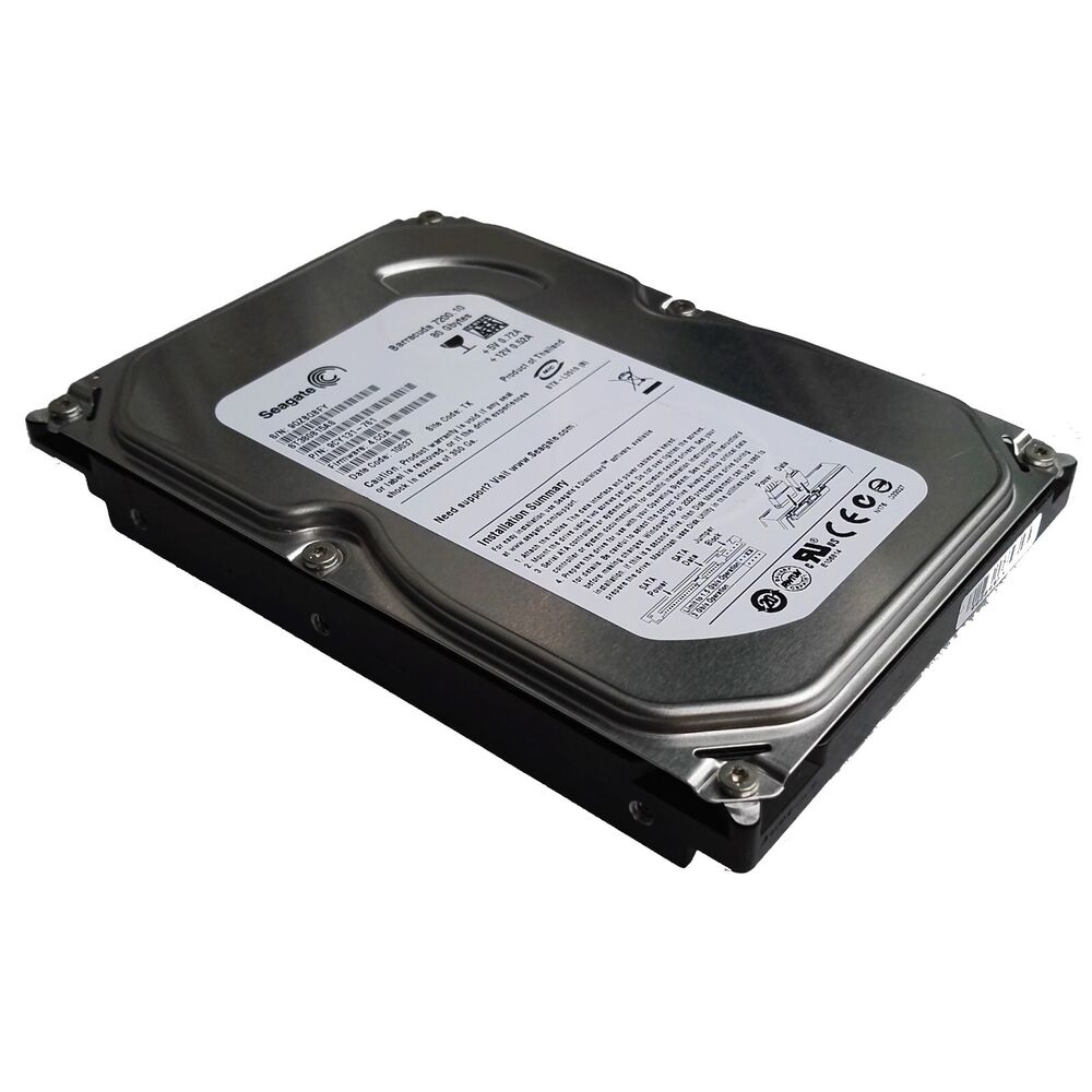 Original Seagate 80GB ST380815AS 7200RPM SATA 3.5 HDD Hard Disk Drive