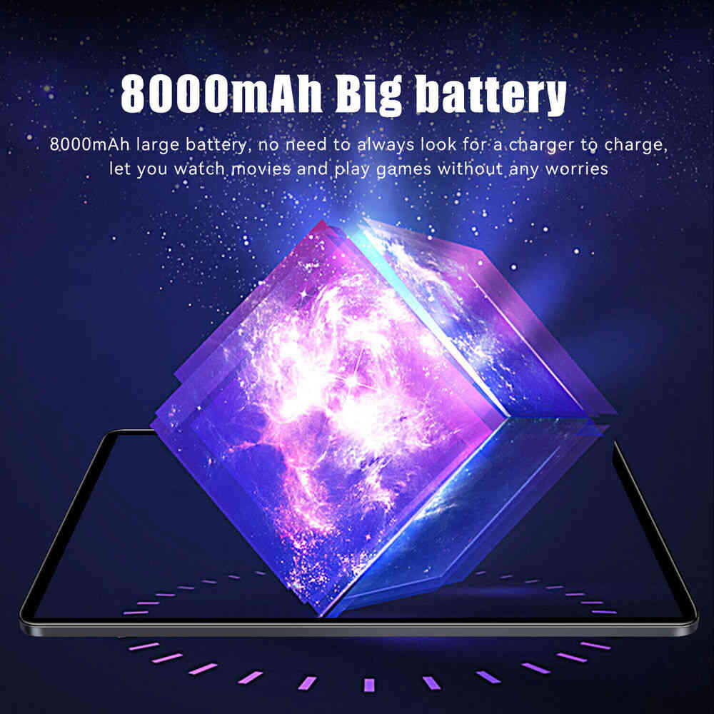2025 Gaming Tablet with 16GB RAM, 256GB ROM, Android 14, 10-Inch Display, Dual SIM, 4G LTE & 5G WiFi