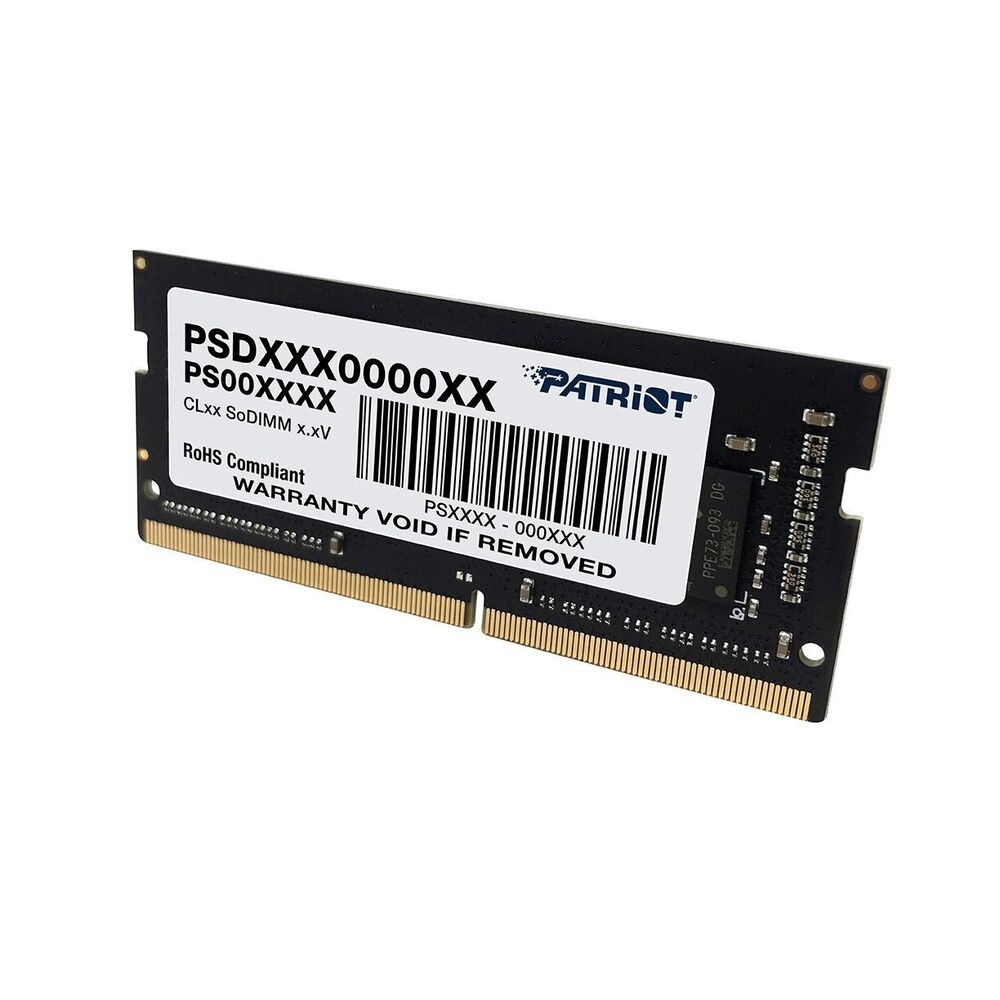 Patriot SL DDR4 SODIMM Laptop Memory - 8GB, 16GB, 32GB, 3200MHz