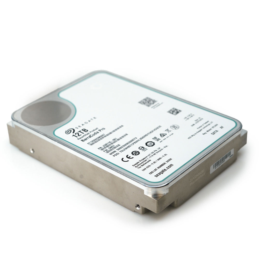 Seagate BarraCuda Pro 12TB SATA 6Gb/s 3.5" Internal Hard Drive for PC (ST12000DM0007)