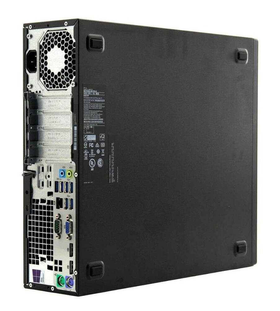 HP EliteDesk 800 G2 SFF PC with Core i5-6500, 8GB DDR4, 256GB SSD, Windows 10 Pro