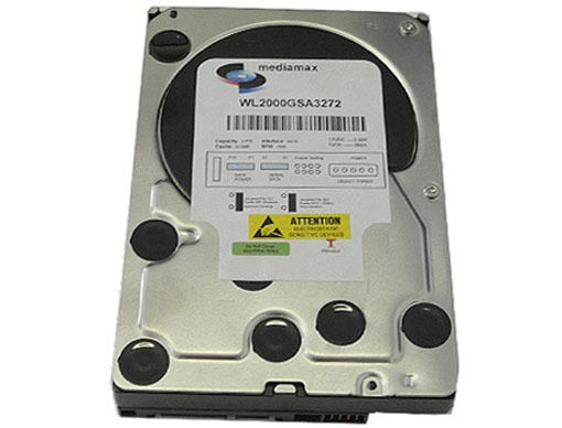 2TB (2000GB) 7200RPM SATA2 3.5 Desktop Hard Drive with 32MB Cache for PC/Mac/DVR