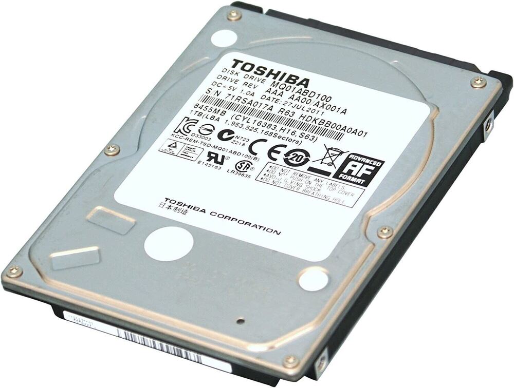 1TB 2.5 SATA II Laptop Hard Drive with Genuine Windows 11 Pro UEFI