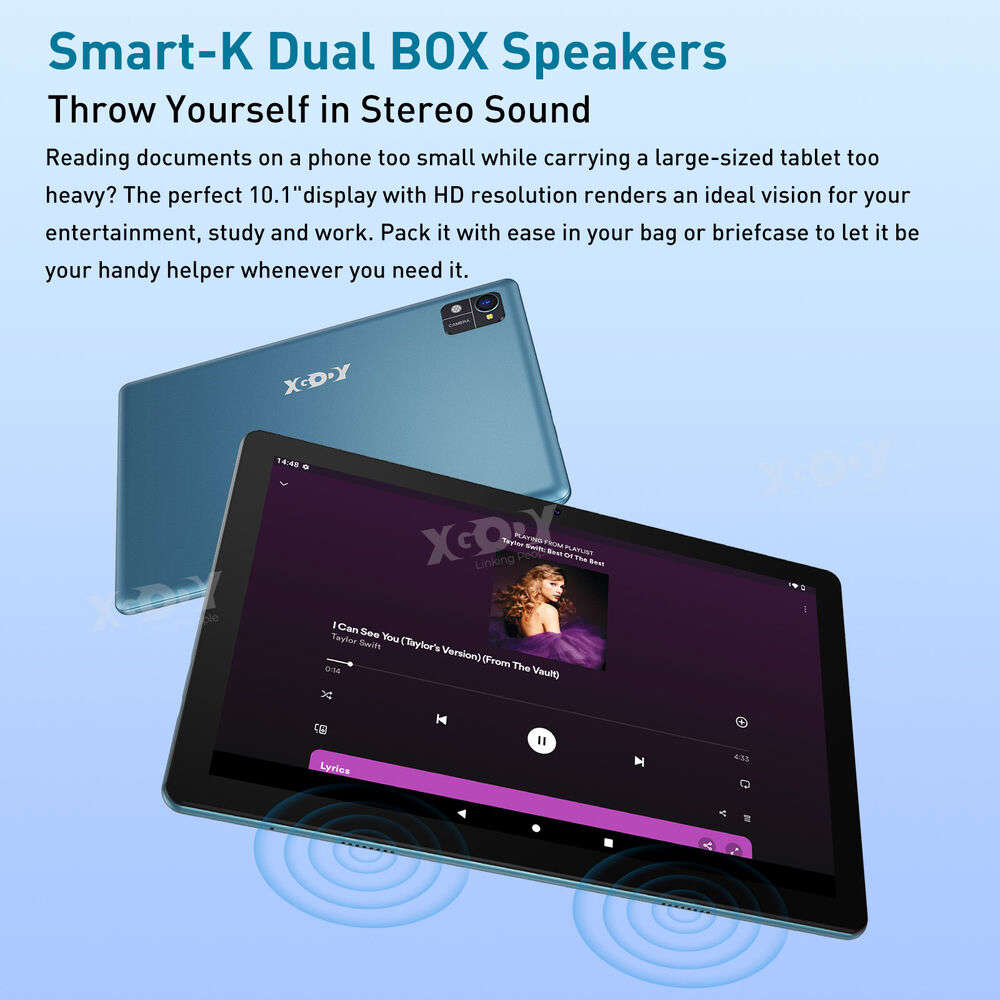 11 inch Ultra-thin 5G Tablet PC with HD Display, 16GB RAM + 256GB Storage, 8000mAh Battery, Android14, Dual WiFi
