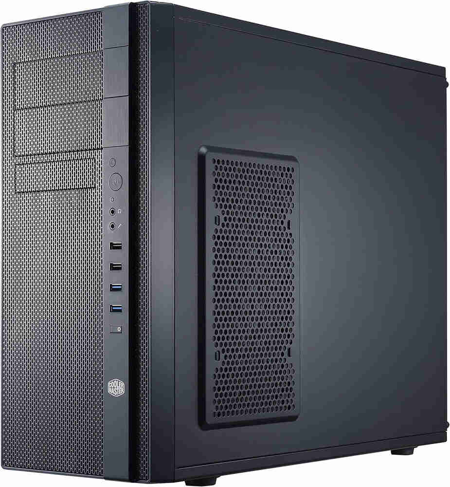N400 - Mid Tower Computer Case with Fully Meshed Front Panel (NSE-400-KKN2)
