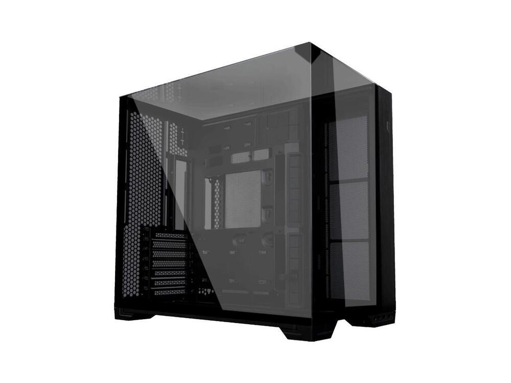 LIAN LI O11 Vision Compact Black Aluminum/Steel/Tempered Glass ATX Mid Tower Case
