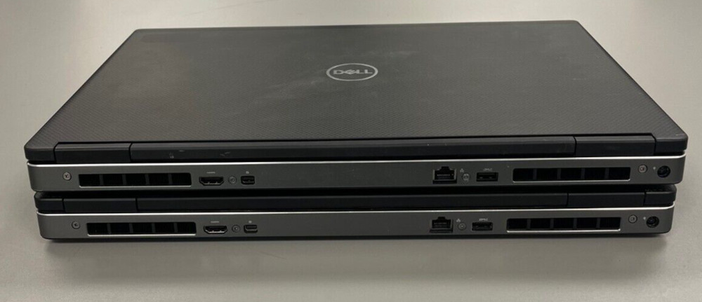 Lot of (2) Dell Precision 7730 17.3" Laptop - Intel i7-8850H, 32GB RAM, Nvidia P3200