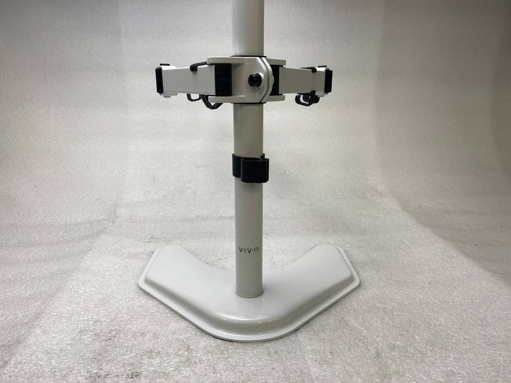 VIVO White Dual Monitor Desk Mount for 32-Inch Screens