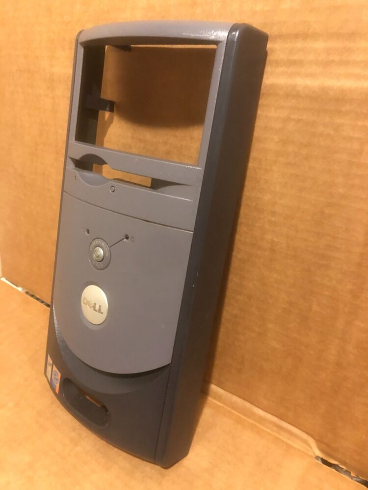 Dell Dimension 4700 Desktop Case Front Bezel - Black & Grey, Excellent Condition