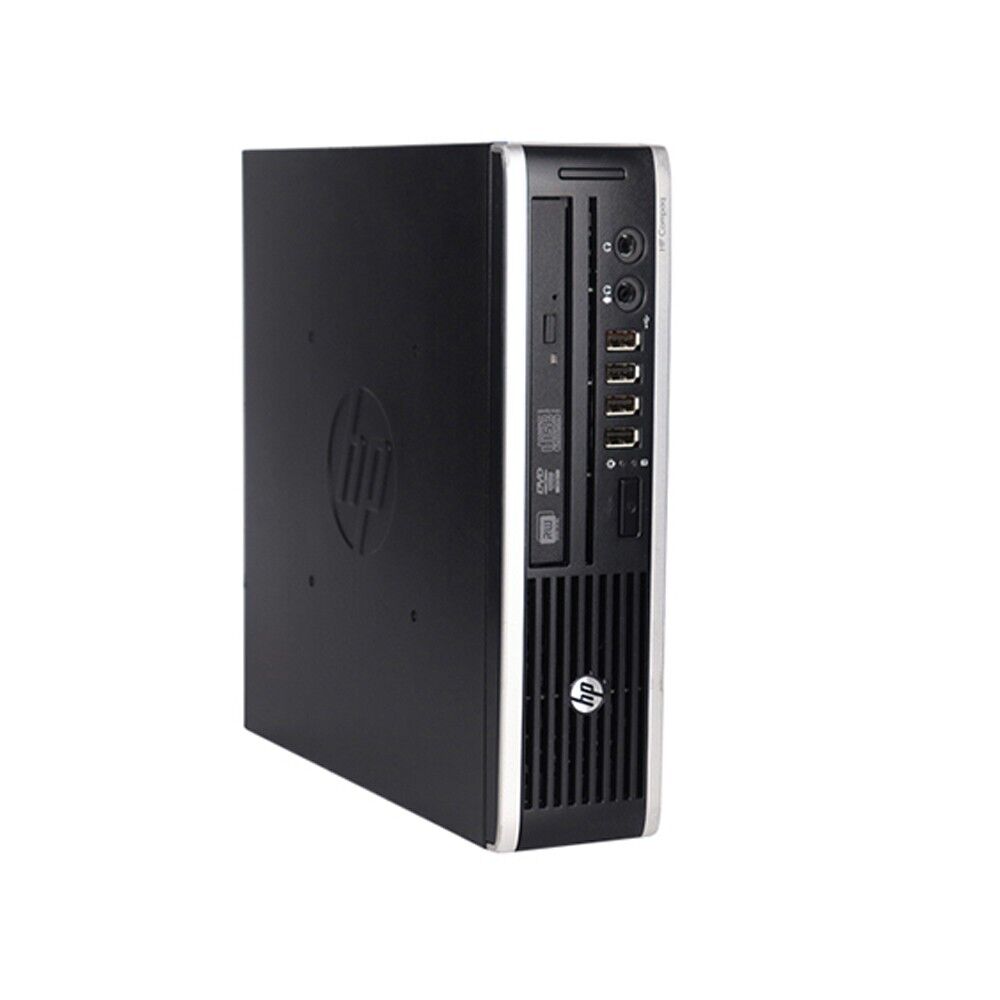 HP i3 Desktop Computer USFF PC with 8GB RAM, 128GB SSD, Windows 10 Home, and Wi-Fi