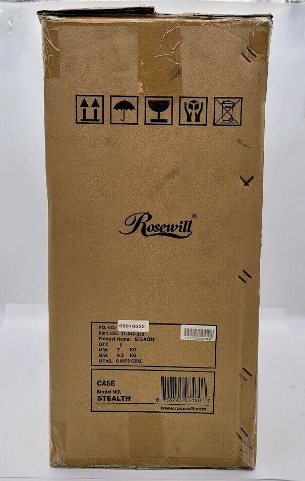 ROSEWILL STEALTH PC TOWER - High Performance Computer Case