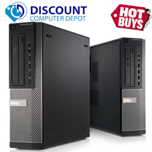 Dell Optiplex 390 Windows 10 Desktop PC with Core i3 3.1GHz, 4GB RAM, 250GB HDD