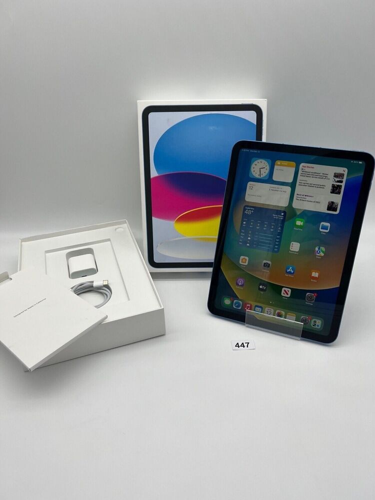 Apple iPad 10th Generation 10.9-inch Wi-Fi Tablet (64GB/256GB, All Colors)