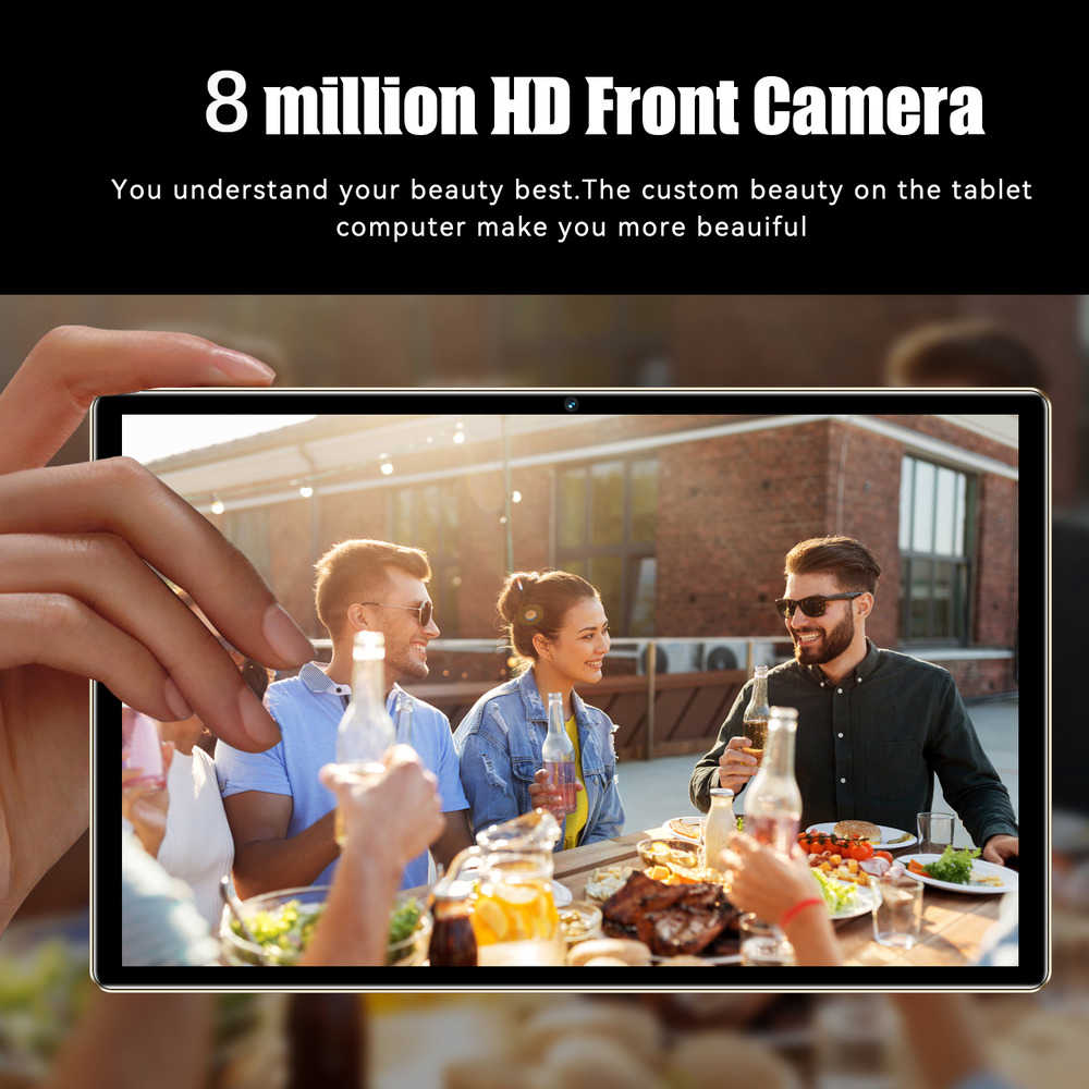 2025 Gaming Tablet with 16GB RAM, 256GB ROM, Android 14, 10-Inch Display, Dual SIM, 4G LTE & 5G WiFi