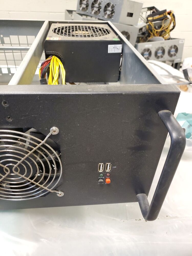 8-Slot GPU Mining Rig Server Style Case