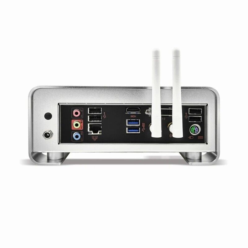 METALFISH MetalGear Plus Aluminum Mini HTPC Case for Mini ITX Gaming Computers