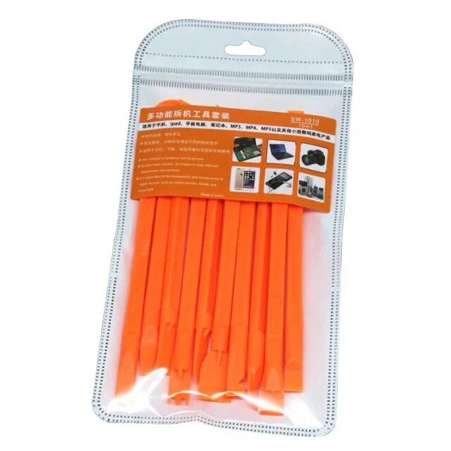 10Pcs Multi-purpose Plastic Crowbar Set for Electronic Device Repair