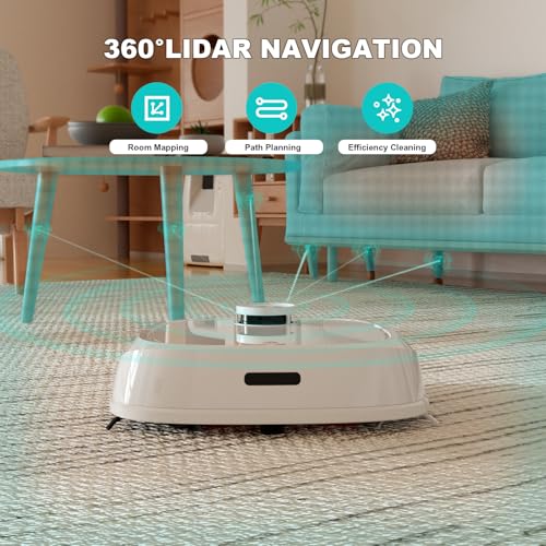 TECBOT M1 Pro Robot Vacuum and Mop - Smart Home Cleaning Solution