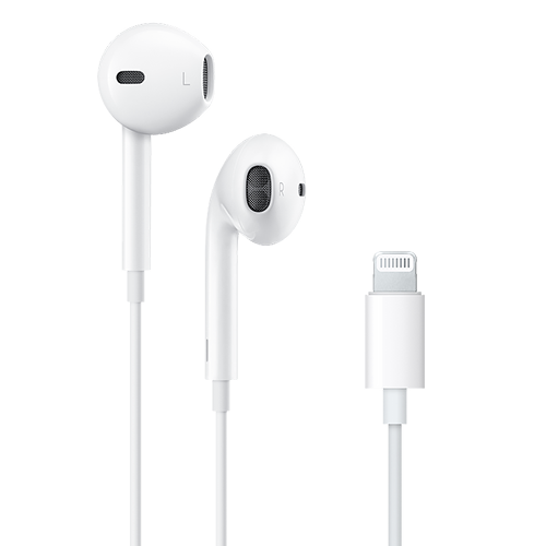 Bluetooth Lightning Earbuds with Mic and Volume Control