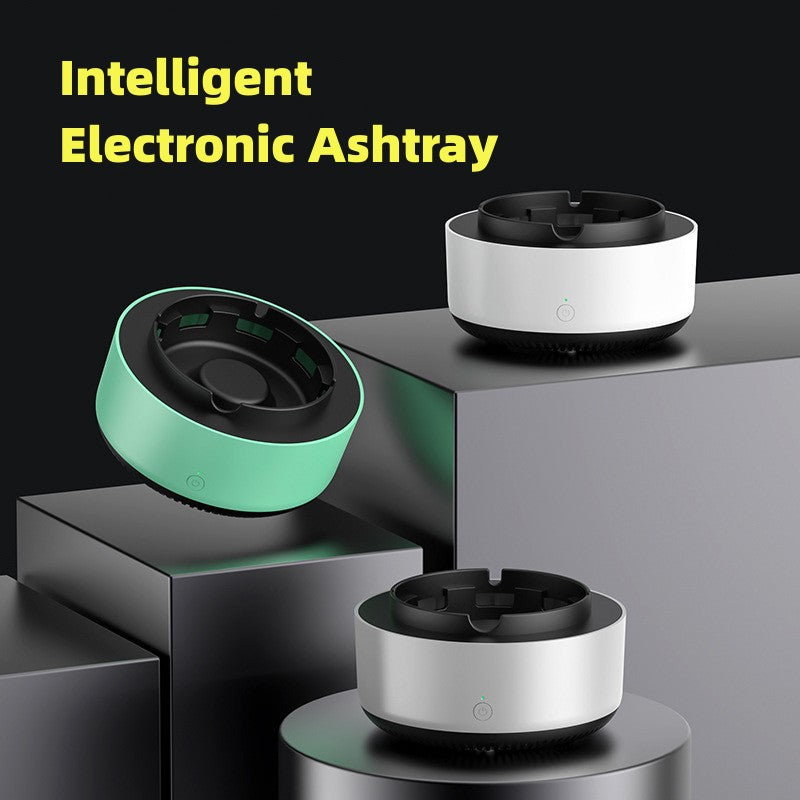 Revolutionary Air Purifying Ashtray with Ionizer Technology