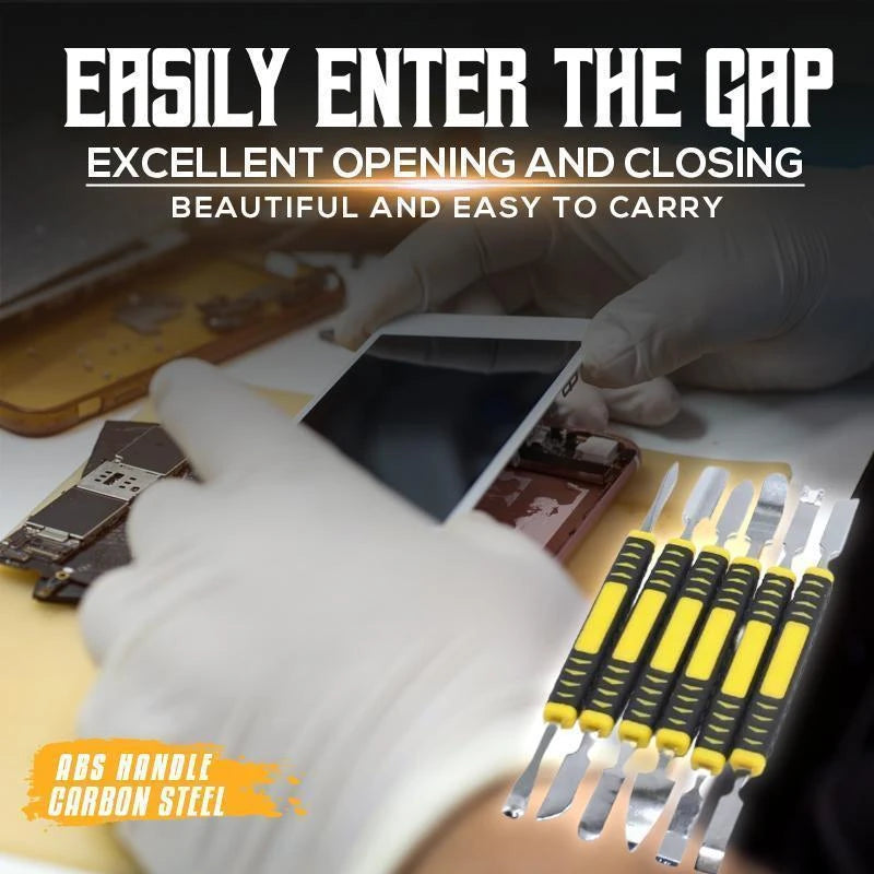 Ultimate 6-Piece Metal Crowbar Set for Precision Device Repair