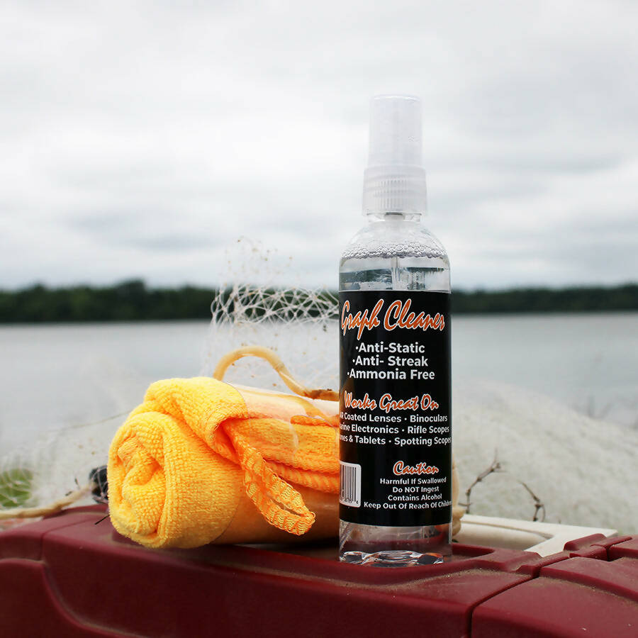 MAD FISHEN Graph Screen Cleaner with Microfiber Cloth