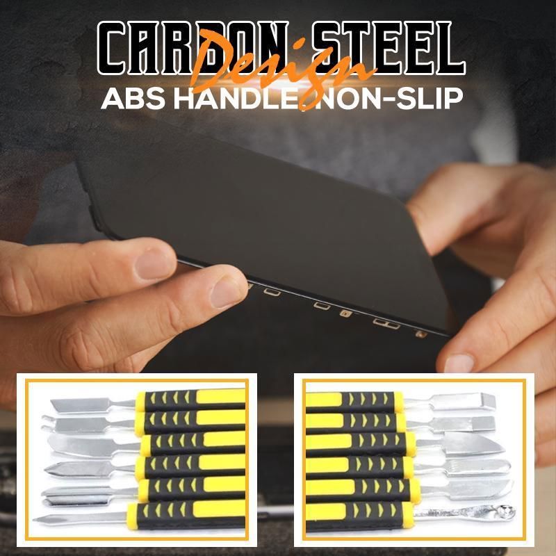 Ultimate 6-Piece Metal Crowbar Set for Precision Device Repair