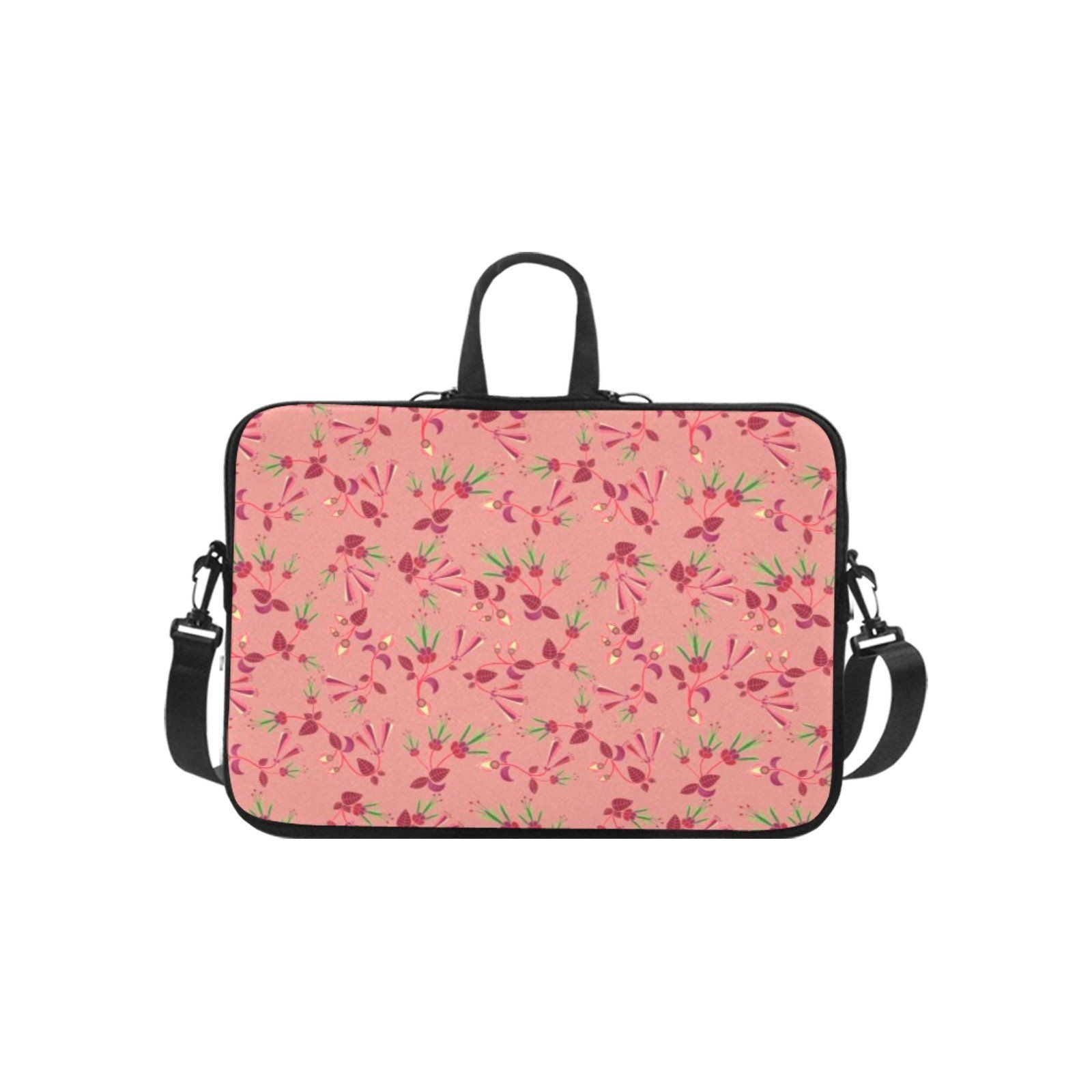 Eco-Friendly Hummingbird Floral Laptop Sleeve
