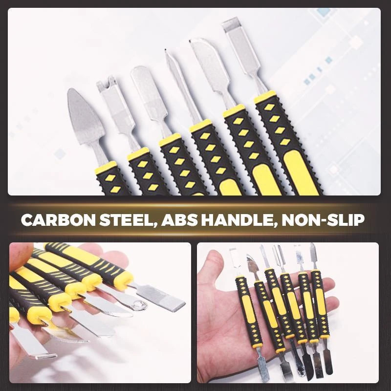Ultimate 6-Piece Metal Crowbar Set for Precision Device Repair