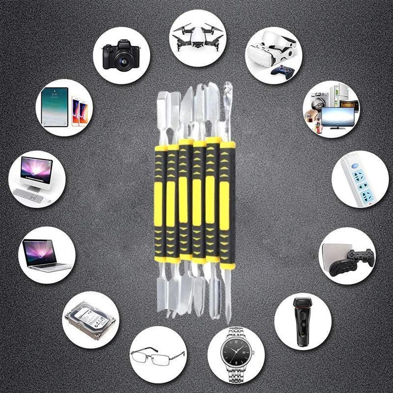 Ultimate 6-Piece Metal Crowbar Set for Precision Device Repair